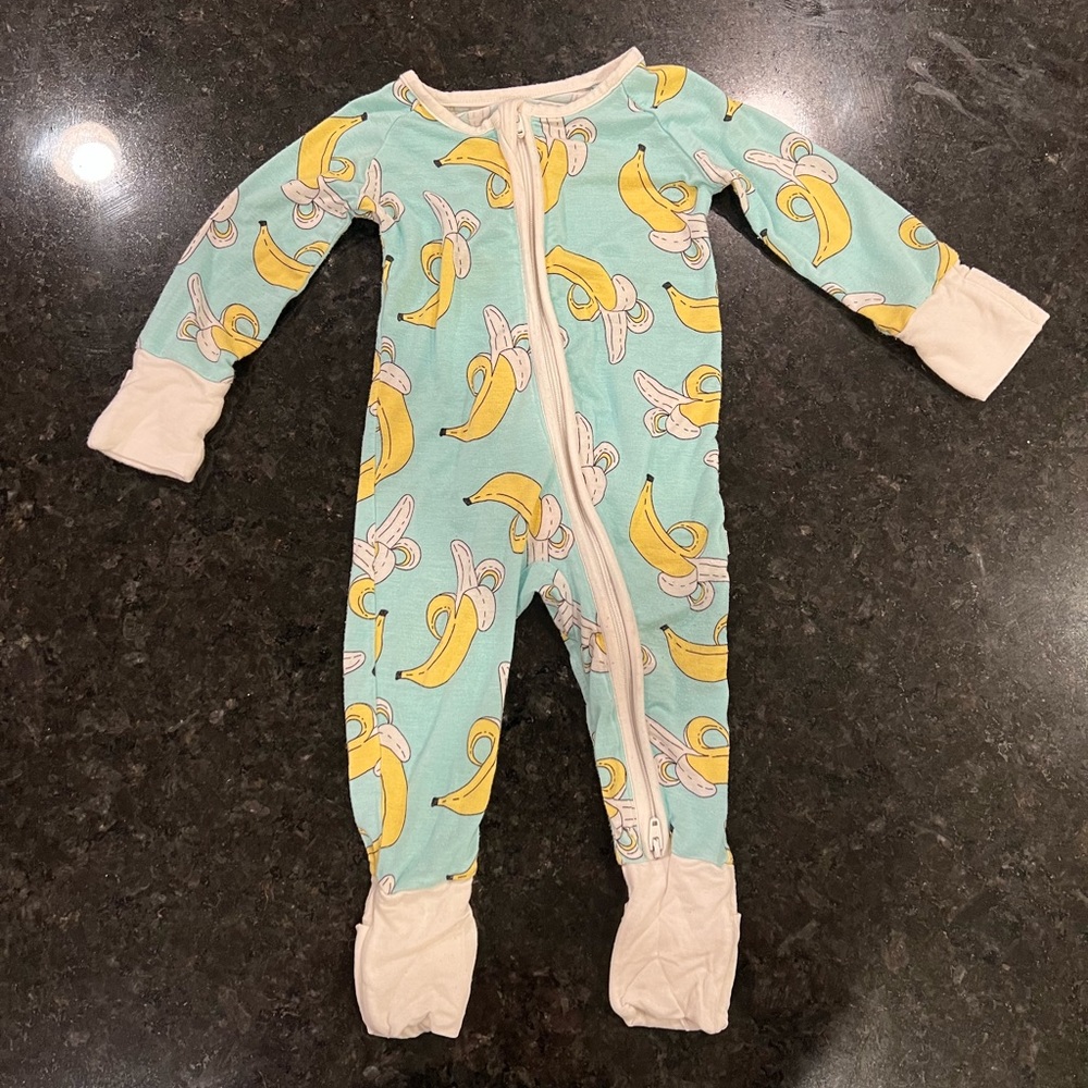 Little Sleepies Bananas Zippy